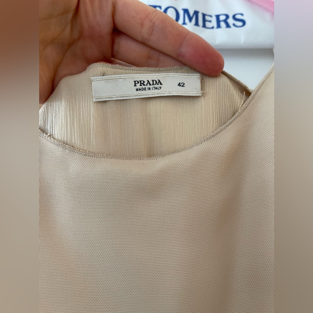 Prada beige dress, size 42 European - Picture 6 of 6